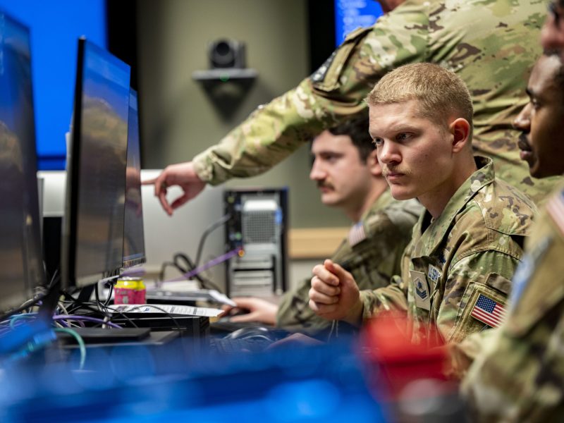 U.S. Space Force guardians participate in Moonlighter, a space cyber security exercise in Colorado Springs, Colorado. Credit: U.S. Air Force