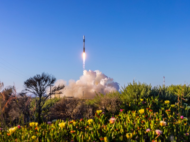 Alpha Flight 7 liftoff