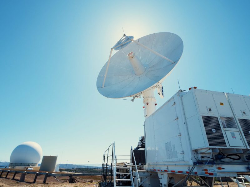 The Vandenberg Tracking Station is a remote tracking station, located near Santa Maria, Calif., operating within the Space Force Satellite Control Network (AFSCN). This collection of remote tracking stations allow space operations centers to communicate with their space assets. Credit: U.S. Air Force