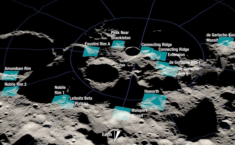 Artemis landing site