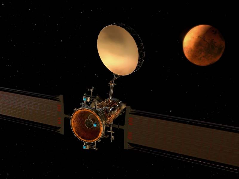 Blue Ring Mars telecom orbiter