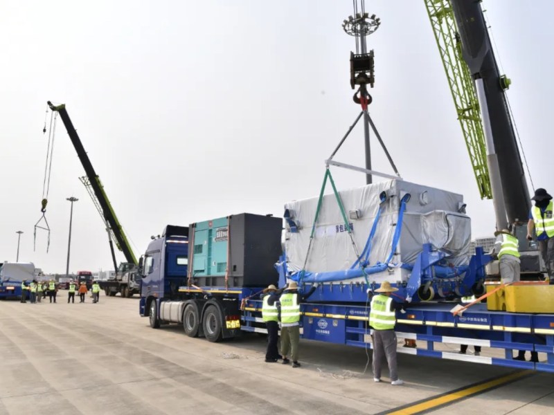 China’s Chang’e-7 arrives at spaceport for lunar south pole exploration mission