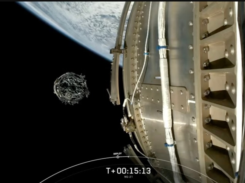 NG-21 Cygnus deployment