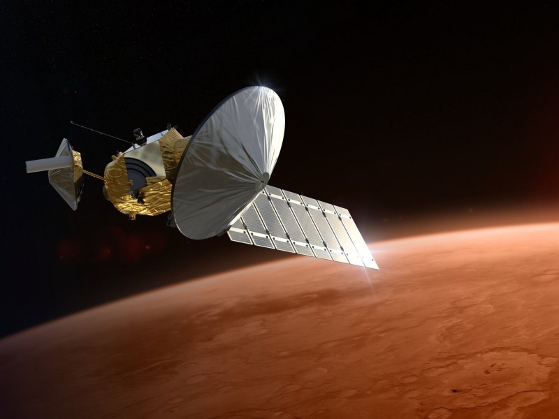 Rocket Lab Mars telecom orbiter