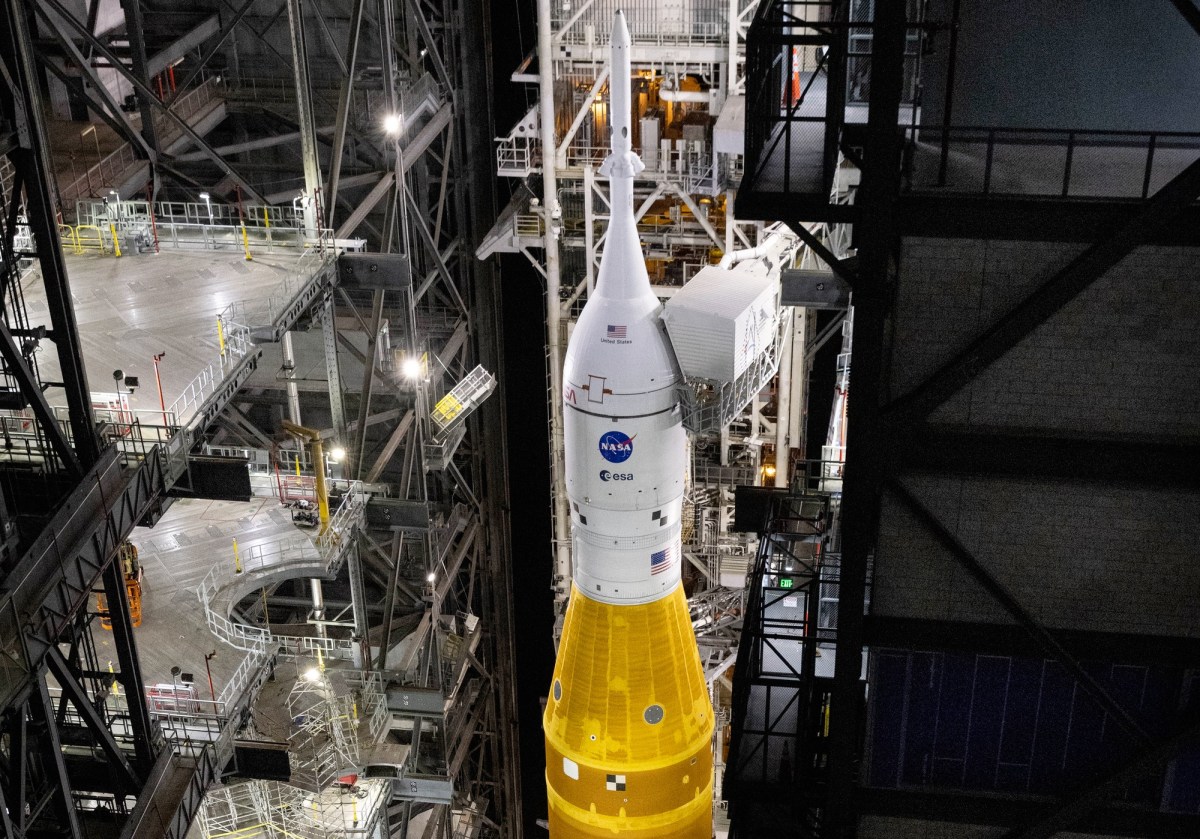 SLS/ICPS in VAB
