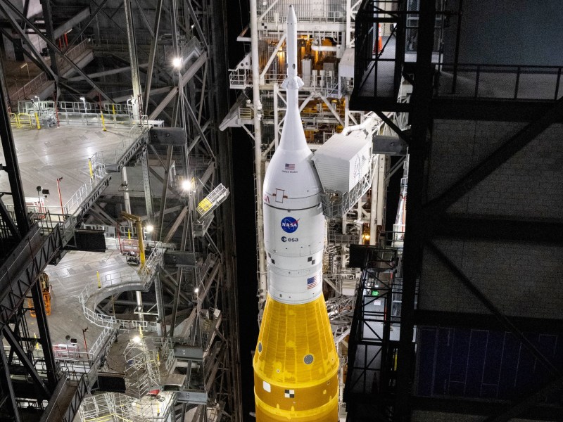 SLS/ICPS in VAB