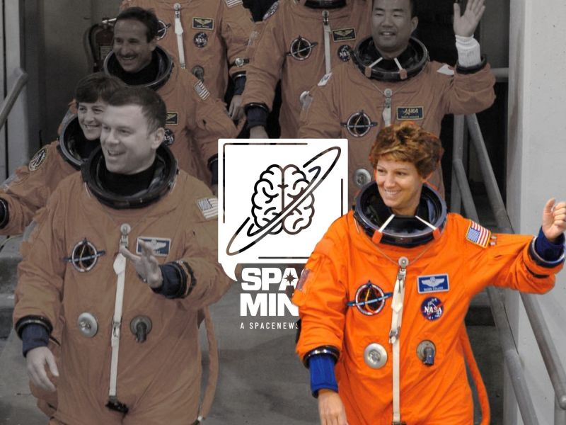 Eileen Collins thumbnail for the Space Minds podcast