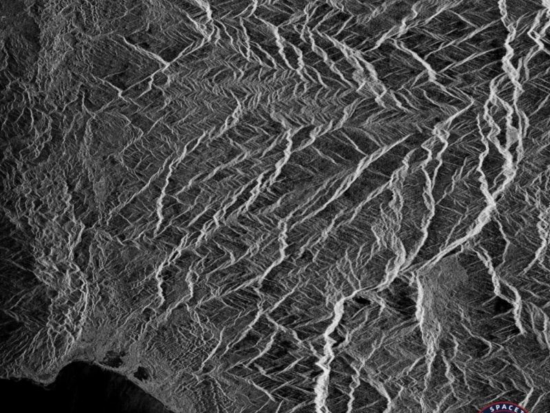 Sulawesi, Indonesia, imaged by Spacety's Hisea-1 C-Band SAR satellite.