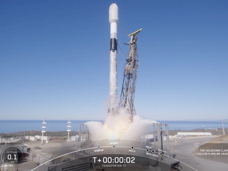 Transporter-12 liftoff