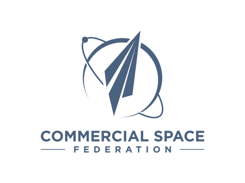 Commercial Space Federation (CSF) logo