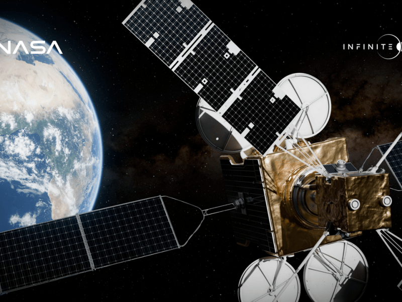 Illustration of Infinite Orbits' Endurance spacecraft. Credit: Infinite Orbits
